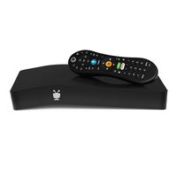 TiVo Bolt VOX 500GB (75 Hours Recording) DVR - Cable or OTA, HD Antenna Over The Air | CableCARD | Streaming 4K HD Media Player | Voice Control (RENEWED), Black
