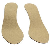 Soxsols Machine Washable Dryer Safe Wool Flat Insert for Sockless Shoes for Women Size US 6 Euro 37
