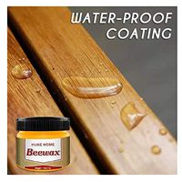 GOTDCO. Natural Wood Seasoning Beeswax, Traditional Beeswax Polish for Wood & Furniture, All Purpose Beewax for Wood Cleaner & Polish, Wear Resistant Beautify & Protect Wipes, No Build Up (Yellow/A)