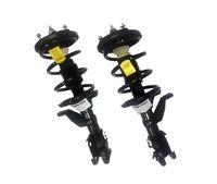 Shoxtec Front Pair (2) Complete Strut Assembly Shock Absorber Coil Spring Kit, Fits 2002, 2003, 2004, 2005, 2006 Honda CR-V (Repl. Monroe 172143, 172144)