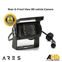 Ares Vision Vehicle 1080P/720P/700 TVL Aviation 4 PIN HD Rear/Front/Side/Waterproof Cameras (720P, Black R/F)