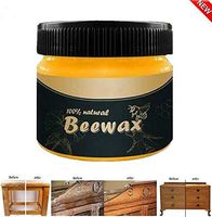Wer3fnmh Wood Seasoning Beeswax Furniture Care Beeswax Household Cleaning Supplies (Only Beeswax)