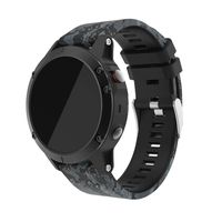 Camo Silicone Replacement Bands Compatible with Garmin Fenix 5 Plus GPS Watch,Homsta Sport Watch Strap Buckle Bracelets Wristbands Accessories for Women Men