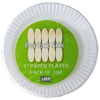 Perfect Stix 6'' White Paper Plate 1200ct.