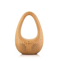 Portable Bluetooth Speaker,TF Card, Enhanced Bass,Wood Grain