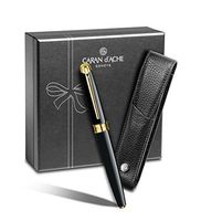 Caran D'ache Leman Ebony Black Lacquered GT Fine Point Fountain Pen - CA-4799272