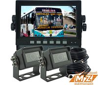 7" Digital Rear View Backup Reverse Camera System for Truck, Bus, Forklift, Excavator, Shovel, Heavy Equipment, Airport Vehicle, Motorhome