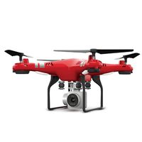 Kanzd 2.4G Altitude Hold HD Camera Quadcopter RC Drone WiFi FPV Live Helicopter Hover Gift Red