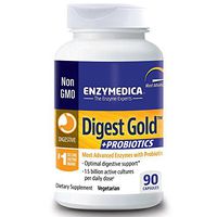 Enzymedica, Digest Gold + Probiotics, 90 Capsules - 2pc