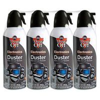 2 X Dust-Off Compressed Gas Duster - 4 Pack - DPSXL4