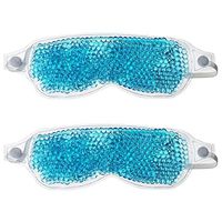 FORMAX CARE 2 Pack Gel Eye Mask 9 x 3 IN Therapies Hot/Cold Eye Relaxing Mask