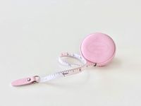 Tape Measure Sewing Pink Leather 60 inches Measuring Tape Retractable with Soft Leatherette Case Metric Imperial Tape Measure for Measuring The Body, Fabric, Tailoring, Quilting, Sewing, Clothing