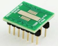 Proto-Advantage TSSOP-14-Exp-Pad to DIP-14 SMT Adapter (0.65 mm Pitch)