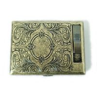 nostalgic 20-Cigarettes-Pack USB Cigarette Lighter Case 643