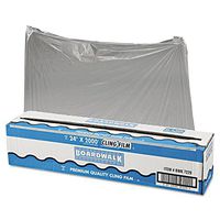Boardwalk 7229 PVC Food Wrap Film Roll, 24-Inch x 2000ft, Clear