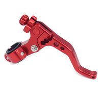 JFG RACING Billet MX Short Clutch Lever Perch For For Honda CR125 CR250 CRF250 CRF450 2 fingers