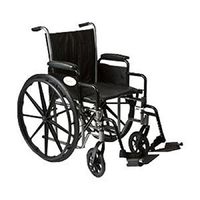 Roscoe Medical - K7-Lite Wheelchair (22" with Swing-Away Footrests) - cm