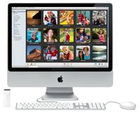 Imac Core 2 Duo 2.0 Ghz - Aluminum. 2gb Ram/ 160gb Hard Drive/ Superdrive/ Airport 20inch LCD Part # Mc015ll/a (Renewed)