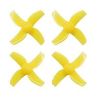 BETAFPV 40mm 4-Blade Whoop Propellers (1.5mm Shaft - Yellow) FPV Drone Racing