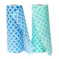 JEBBLAS Disposable Cleaning Towels Cleaning Wipe Dish Cloths Reusable Towels,Handy Cleaning Wipes Quick-Dry 50 Count/Roll (Blue&Green)