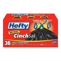 Hefty Large Trash Bags 30 Gallons 36 Ct