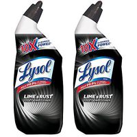Lysol Toilet Bowl Cleaner with Lime and Rust Remover, 24 oz (Pack of 2)