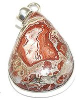 Sterling Silver Jasper Pendant Jewellery PEND477