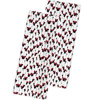 Minnie Mouse Theme Paper Straws - Mouse Ears - Red Black White - 7.75 inches - 50 Pack - Outside The Box Papers Brand