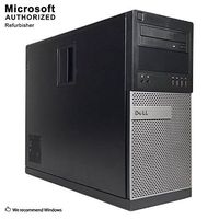 Dell OptiPlex PC, Intel I5 3570, up to 3.8GHz, 16G DDR3, 512G SSD, 2T, VGA, DP, WiFi, BT 4.0, 512M Graphic, DVDRW, Win10 64 Bit-Multi-Language(CI5)(Certified Refurbished)