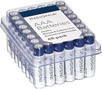 Insignia AAA Batteries Alkaline Battery 1.5V Mercury-free Cadium-free Environmentally Frendly 48-Pack