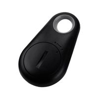 Smart Alarm Device, Gotd Anti-Lost Theft Device Alarm Bluetooth Remote GPS Tracker Child Pet Bag Wallet Key Finder Phone Box (Black)