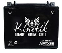 Kinetik 12V 10AH 180CCA Battery for Kymco 250 Xciting 250i 2010-2011
