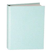Caspari Lizard Mini Writing Journal in Robin's Egg Blue