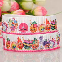 10 Yards7/8"22mm cute baby cartoon Printed Gift Grosgrain Ribbon