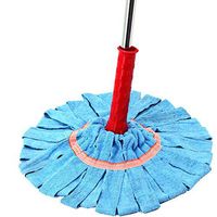 Living utensils Rotating Mop Household Hand-washing Cotton Cop (Size : B)