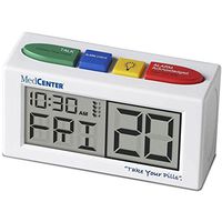 Medcenter Talking Alarm Clock & Medication Reminder- NEW Model (2-ct)