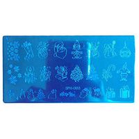 Nail Art,Putars Fashion Christmas DIY Nail Art Image Stamp Stamping Plates Manicure Template (C)