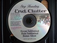 Stop Hoarding, End Clutter Get Over The Addiction of Keeping Stuff Subliminal CD