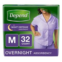 Depend Night Defense Incontinence Underwear for Women