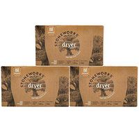 Grab Green Stoneworks Dryer Sheets, Naturally-Derived & Compostable, Free of Wax & Animal-Derived Ingredients, Oak Tree, 50 Sheets, 3-Pack