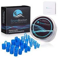 Nasal Dilator Snoring Nose Vents by Snore Bastion - 12 Pack - Snoring Solution to Stop Snoring - Snore Stopper - Medical Grade Silicone Snoring Aid for Better Breathing While Sleeping