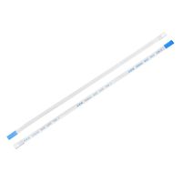 uxcell Flexible Flat Cable, 6 Pins 0.5mm Pitch 150mm FPC FFC Flexible Ribbon Cable for LCD TV Car Audio DVD Player Laptop 10Pcs B Type