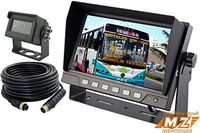 7" Digital Rear View Backup Reverse Camera System Cab Observation Cam System Kit for Truck, Tractor, Agriculture Equipments, Rv