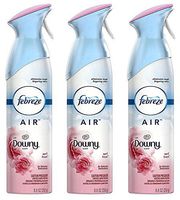 Febreze Air Refresher - With Downy April Fresh Scent - With NEW OdorClear Technology - Net Wt. 8.8 OZ (250 g) Per Bottle - Pack of 3 Bottles
