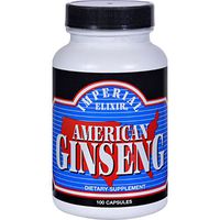 Imperial Elixirs, American Ginseng, 100 Capsules