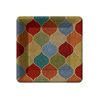 Design Design Spice Route Arabesque Pattern Paper Dessert Plates (8 ct)