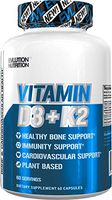 Evlution Nutrition Vitamin D3 + K2 60 Count