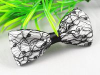 20pcs Polyester Line Ribbon Flowers Bows Crafts Sewing Wedding Appliques U Pick (White)