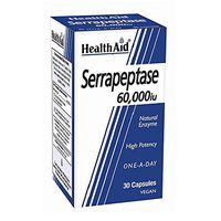 Health Aid Serrapeptase 60000iu <b>New</b> 30 Capsules