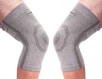 (PK of 2) Incrediwear Knee Sleeve - Radical Pain Relief for Aches & Injuries (XL)